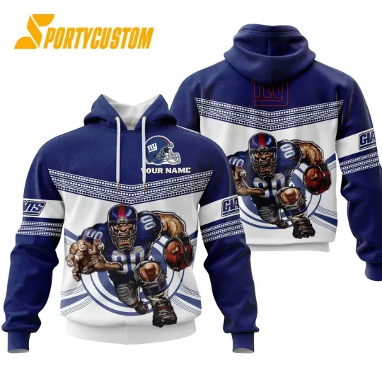 Discover Personalized New York Football Team Giantss 3D Hoodie