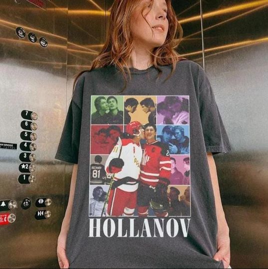 Discover Hudson Williams Connor Storrie, Heated Rivalry Inspired T-Shirt Ilya Rozanov Shane Hollander T-Shirt Hollanov T-Shirt