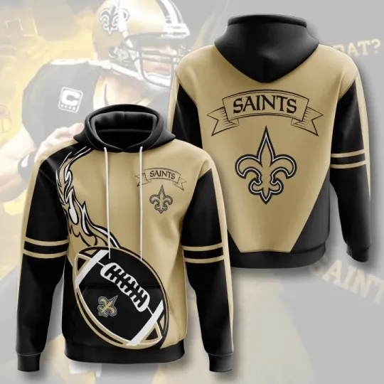New Orleans Football Team Saintss H3D Hoodie