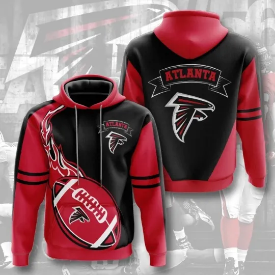 Discover Atlanta Football Team Falconss 3D Hoodie