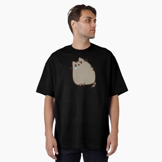 Discover cat crying meme Oversized T-Shirt