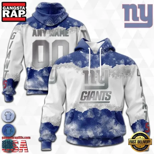 Discover Personalized New York Football Team Giantss 3D Hoodie