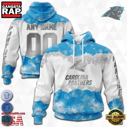 Discover Personalized Carolina Football Team Pantherss 3D Hoodie