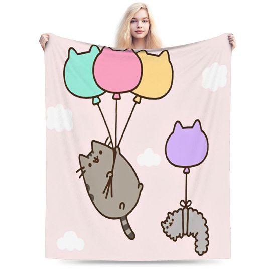 Discover Pusheens Cat Blanket Throw Blanket