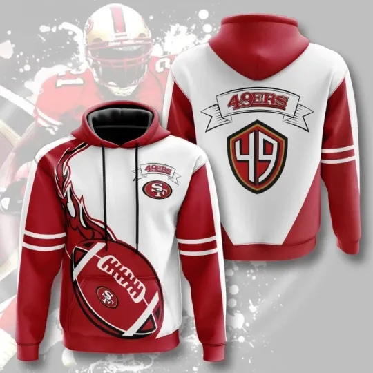 Discover San Francisco Football Team 49erss 3D Hoodie