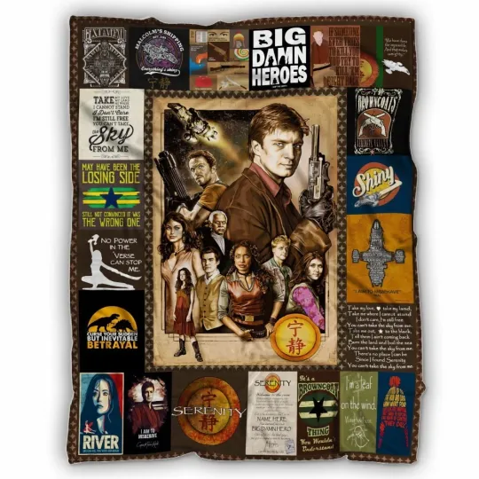 Discover Firefly Blanket, Firefly Tribute Fleece, Blanket