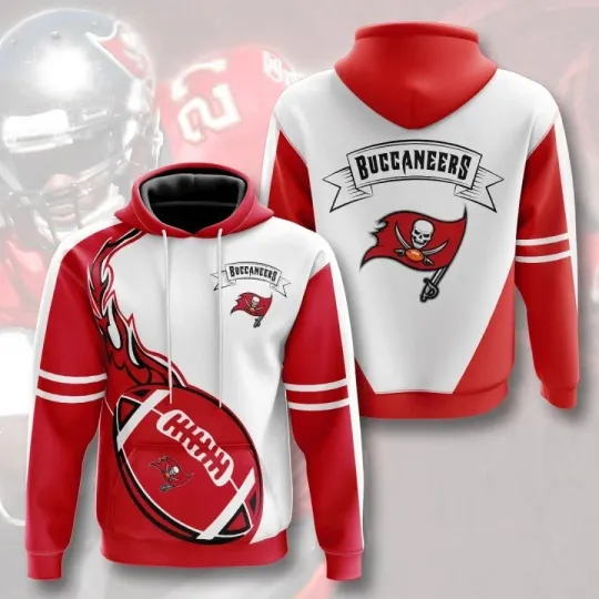 Discover Tampa Bay Football Team Buccaneerss 3D Hoodie