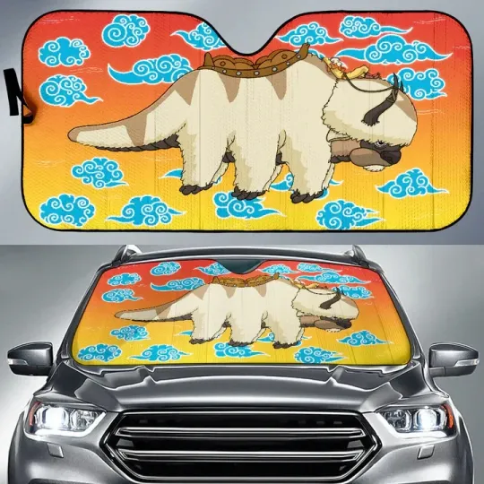 Discover Avatar The Last Airbender Anime Auto Sunshade Avatar The Last Airbender Car