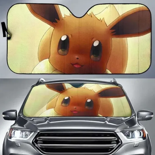 Discover Eevee PKM Auto Sun Shades Universal Fit Car Accessories