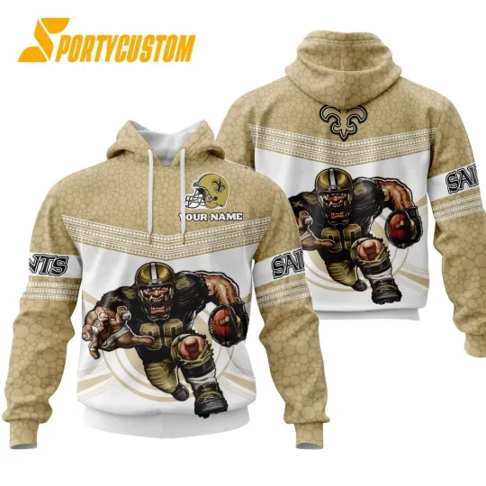 Discover Personalized New Orleans Football Team Saintss 3D Hoodie