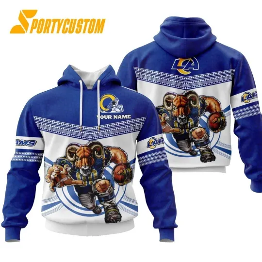 Personalized Los Angeles Football Team Ramss 3D Hoodie