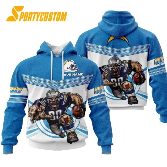 Discover Personalized Los Angeles Football Team Chargerss 3D Hoodie