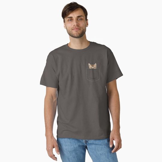 Discover Pocket Kitten Classic T-Shirt