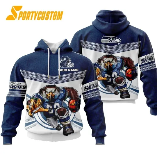 Discover Personalized Seattle Football Team Seahawkss 3D Hoodie