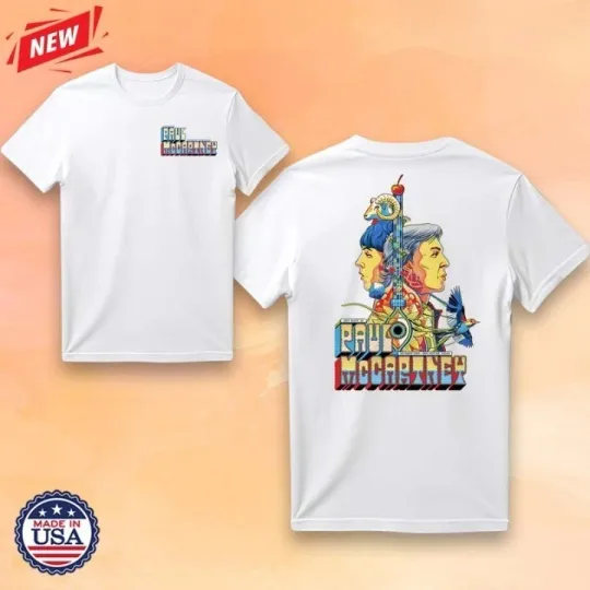 P mccartney BOK Center Oct 22 2025 Tulsa, OK Tour Fans T-Shirt