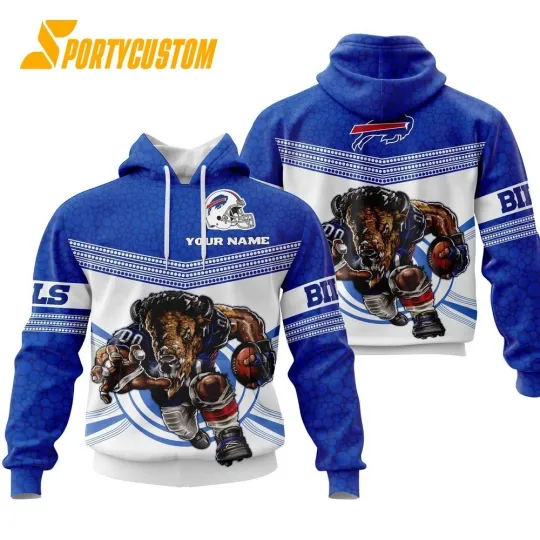 Discover Personalized Buffalo Football Team Billss 3D Hoodie