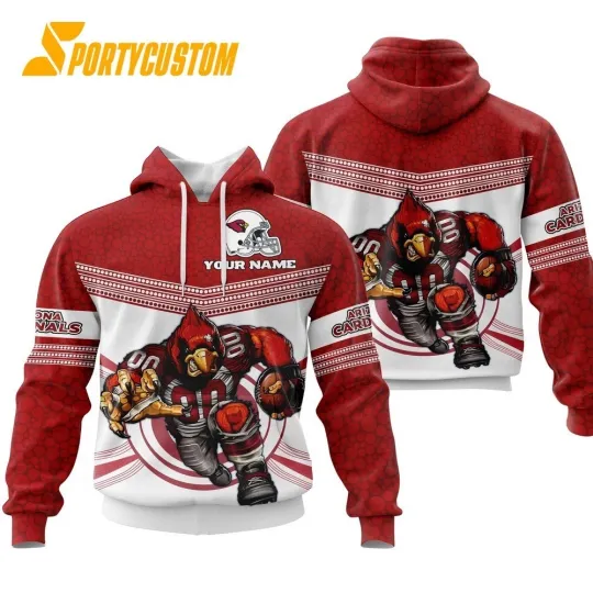 Discover Personalized Arizonna Football Team Cardinalss 3D Hoodie