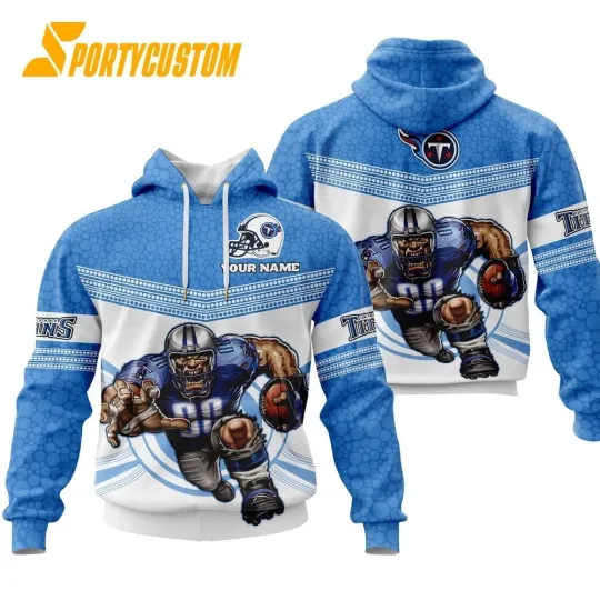 Discover Personalized Tennessee Football Team Titanss 3D Hoodie