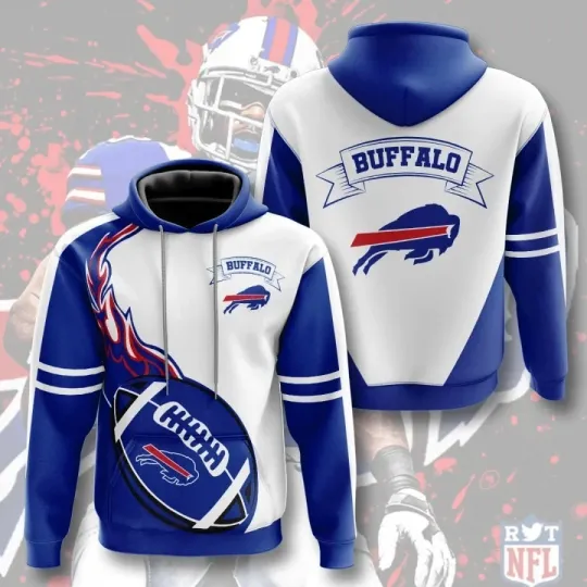 Discover Buffalo Football Team Billss Hoodie 3D Hoodie