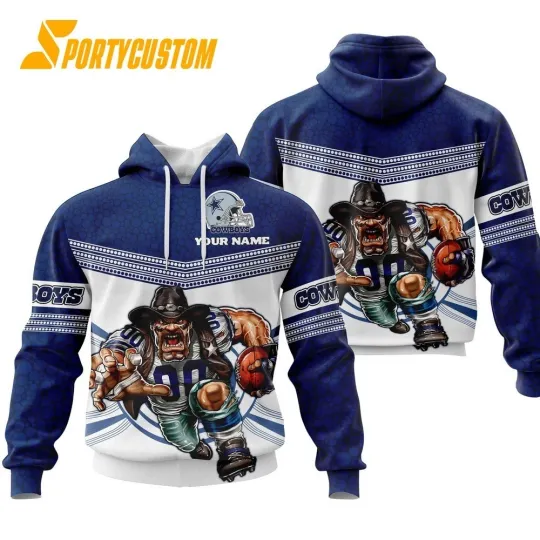 Discover Personalized Dallas Football Team Cowboyss 3D Hoodie