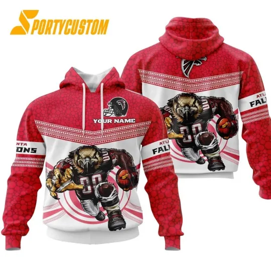 Discover Personalized Atlanta Football Team Falconss 3D Hoodie