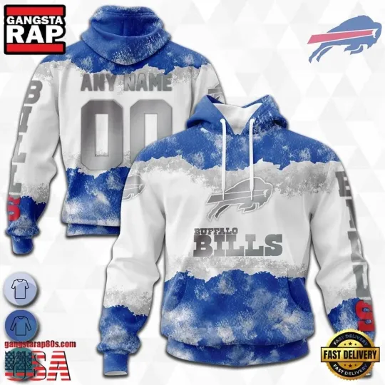 Discover Personalized Buffalo Football Team Billss 3D Hoodie