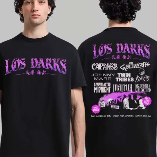 Los Dark Festival 2026 Live In Santa Ana CA 2026 T-Shirt
