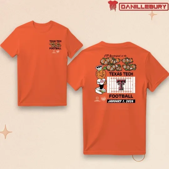 Texas Tech Red Raiders Orange 2026 Unisex T-Shirt