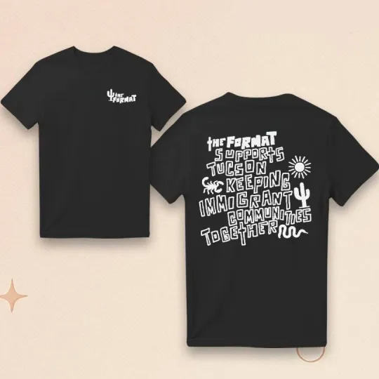 Discover The Format Tucson 2025 Fan Gifts Men Women T-Shirt