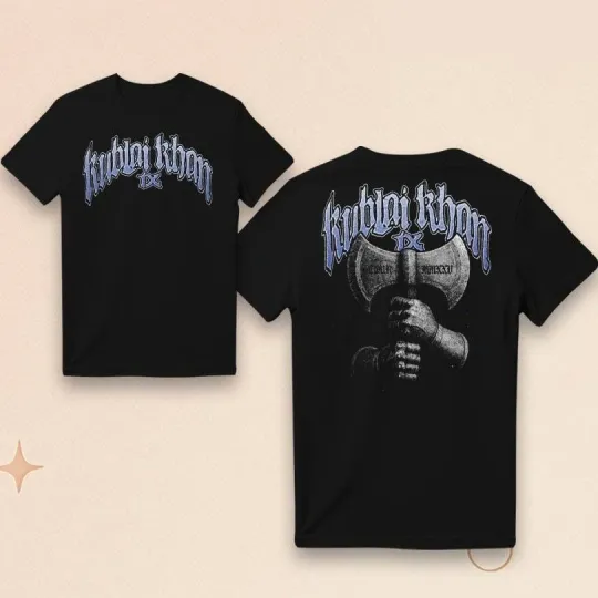 Discover Kublai Khan Tx Axe Fan Gifts 2025 Unisex T-Shirt