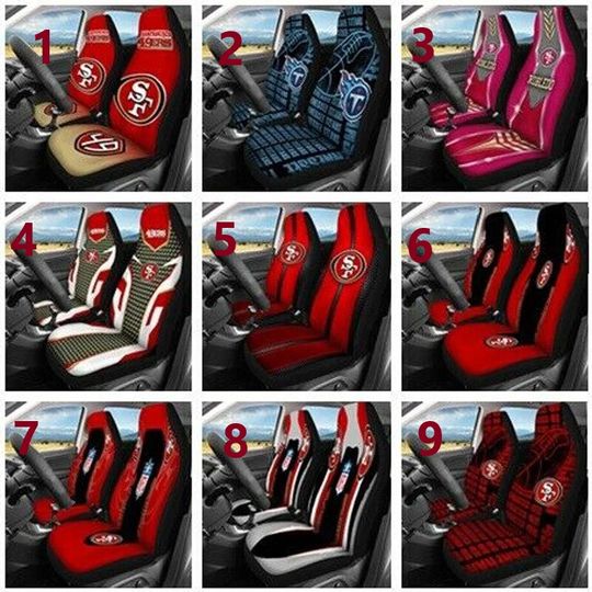San Francisco Team Car Seat Cover