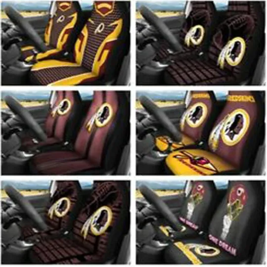 Discover Washington Football Car Seat Cover