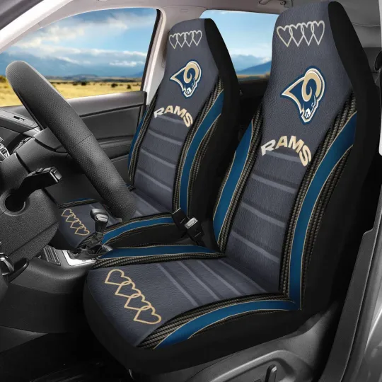 Discover Los Angeles Football Car Seat Cover