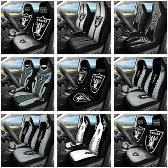 Discover Oakland Football Car Seat Cover