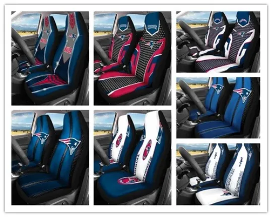 Discover England Football Car Seat Cover