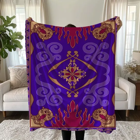 Discover Aladdin Magic Blankets, Aladdin Flying Blankets, Purple Magic Blanket