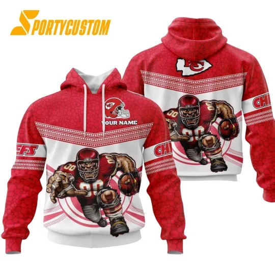 Discover Personalized Kansas City Football Team Chiefss 3D Hoodie