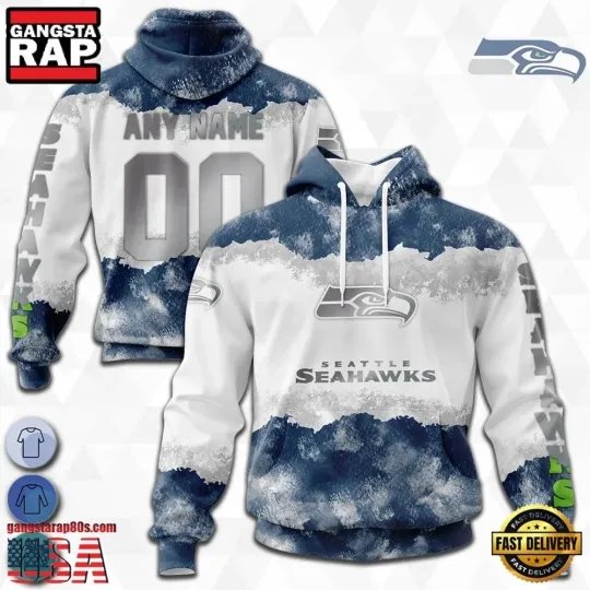 Discover Personalized Seattle Football Team Seahawkss 3D Hoodie