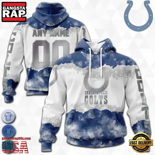 Personalized Indianapolis Football Team Coltss 3D Hoodie