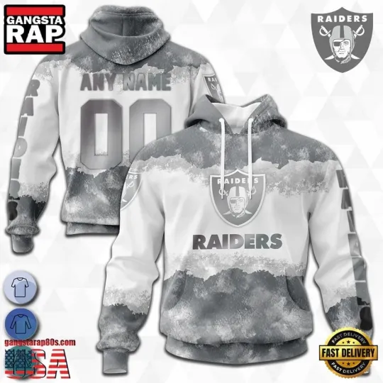 Discover Personalized Las Vegas Football Team Raiderss 3D Hoodie