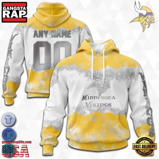 Personalized Minnesota Football Team Vikingss 3D Hoodie
