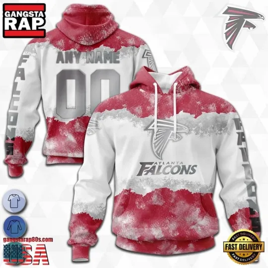 Discover Personalized Atlanta Football Team Falconss 3D Hoodie