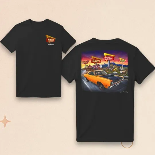 Discover In-N-Out 2026 Ten States Two Sided T-Shirt