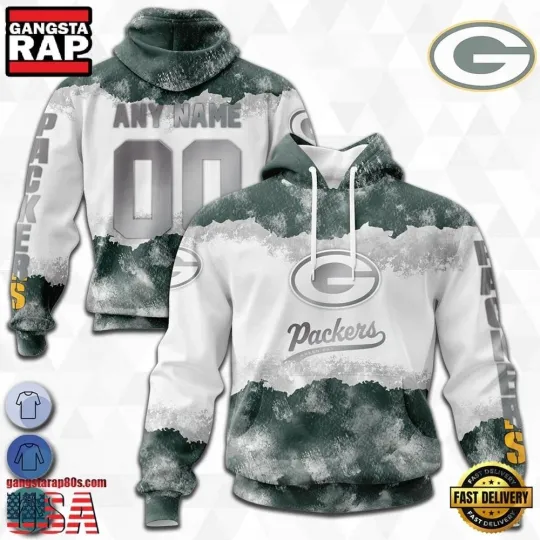 Discover Personalized Green Bay Football Team Packerss 3D Hoodie