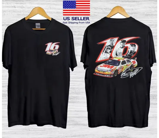 Discover Greg Biffle 16 Racing Tribute Graphic T-Shirt