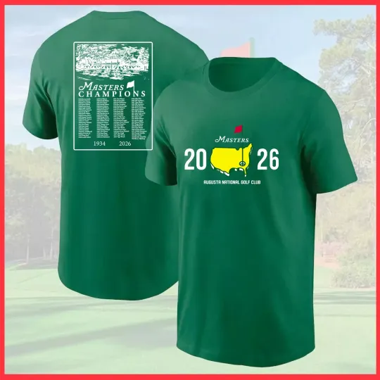 Augusta National Golf Club Tee - 2026 Masters Tournament Shirt