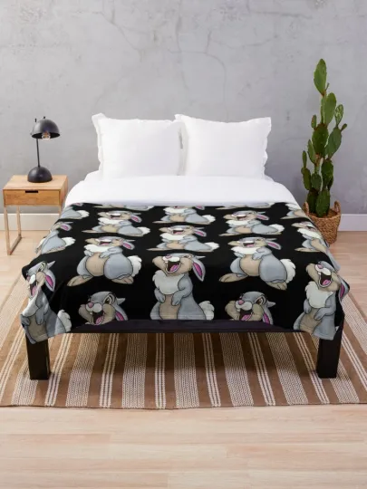 Discover Disney Bambi Thumper Cozy Fleece Blanket