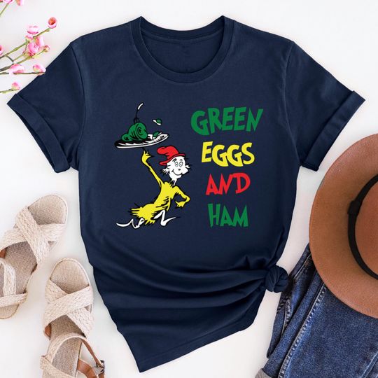 Discover Green Eggs Ham T-Shirt: Reading Day Teacher Shirt