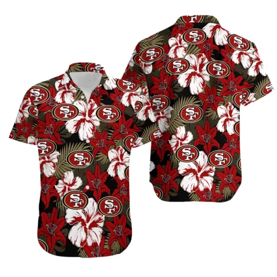 Discover San Francisco Football Team SF 49erss Hawaiian Shirt