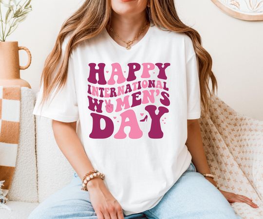 Discover International Women's Day Shirt, Women Day Tees, Women Day Gift, Strong Women Shirt, Women Team Shirt, Feminist Shirt, Inspire Inclusion Tee